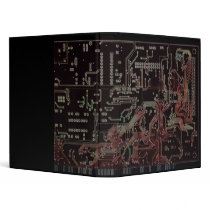 electronic circuit 3 ring binder