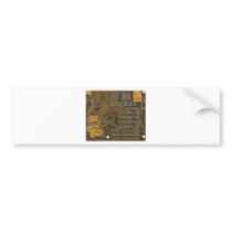 electronic circuit board bumper sticker