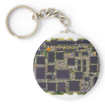 electronic circuit board keychain