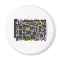 electronic circuit board fridge magnet