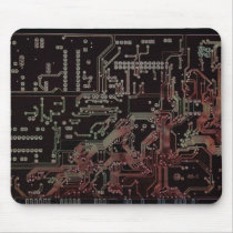 electronic circuit mousepad