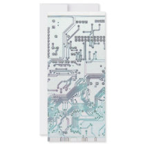 electronic circuit customized rack card