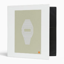 Electronic watch 3 ring binder