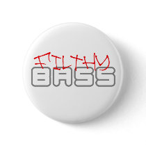 Electronica Rave Dubstep Electro Drum and Bass Pinback Button