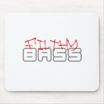 Electronica Rave Dubstep Electro Drum and Bass Mousepads