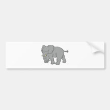 Elefant elephant autosticker