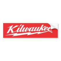 Elefent Industries killwaukee board Bumper Sticker