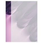 Elegance I · Fractal Art · Purple Letterhead Template