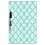 Elegance in Damask Dry Erase White Board