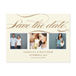 ELEGANCE | SAVE THE DATE ANNOUNCEMENT postcards
