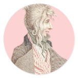 Elegant 18th Century Frenchman With Long Hair