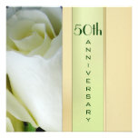 Elegant 50th Anniversary Invitation