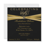 Elegant 60th Birthday Party Invitations
