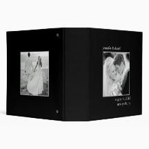 Elegant And Classic Wedding Photo Album Vinyl Binder