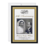 Elegant Anniversary Party Custom Invitation