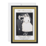 Elegant Anniversary Party Invitation (gold)