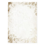 Elegant Antique Gold Vintage Wedding Business Card