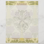 elegant art deco flora bliss flyers