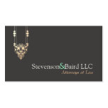 Elegant Attorney at Law Business Card