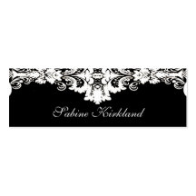 Elegant Baroque Business Card
