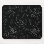 Elegant black and white mouse pads