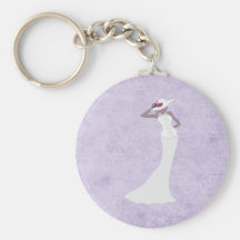 Elegant Bride Key Chain