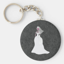 Elegant Bride Key Chain