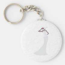 Elegant Bride Key Chain