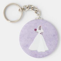 Elegant Bride Keychain