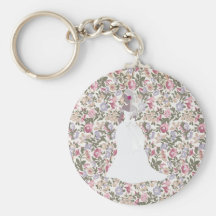 Elegant Bride Keychain