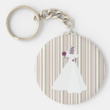 Elegant Bride Keychains