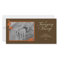 Elegant brown orange falling leaves Thanksgiving