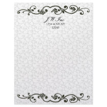 elegant Business Letterheads orange