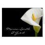 Elegant Cala Lily  - Placecard