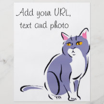 Elegant Cat Full Color Flyer