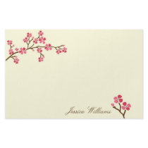 Elegant Cherry Blossom Stationery