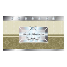 Elegant Chic Real Estate Business Cards