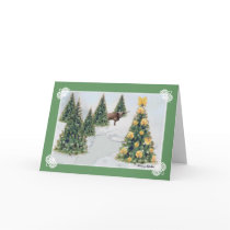 Elegant Christmas Greeting Card