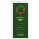 Elegant Christmas Holiday Party Invitations