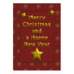 Elegant Christmas Tag Business Card Template