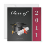 Elegant Class of 2011 Graduation Invitation