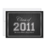 Elegant Class of 2011 Graduation Invitations