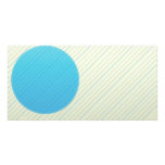 Elegant colourful stripes texture photo card template