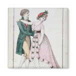 Elegant Couple Dancing the Waltz Refrigerator Magnet