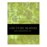 Elegant Couture Business Opening Announcement Card Postcards