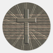 ELEGANT CROSS STICKER
