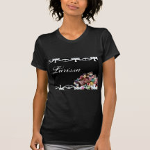 Elegant Cupcakes (Black Background) T-shirt
