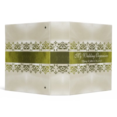 Elegant Customizable Wedding Binder by DizzyDebbie