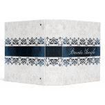 Elegant Damask Avery Binder