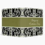 Elegant Damask Avery Binder